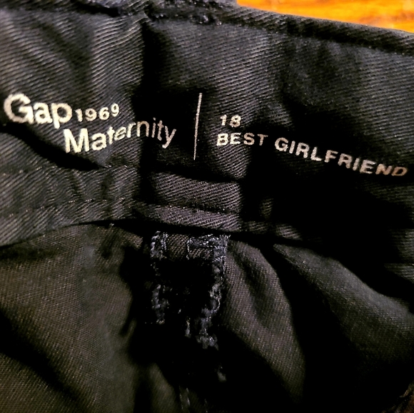 👀50% OFF👀👖NWT‼️ GAP brand Maternity "Best Girlfriend" Pants - Picture 8 of 12